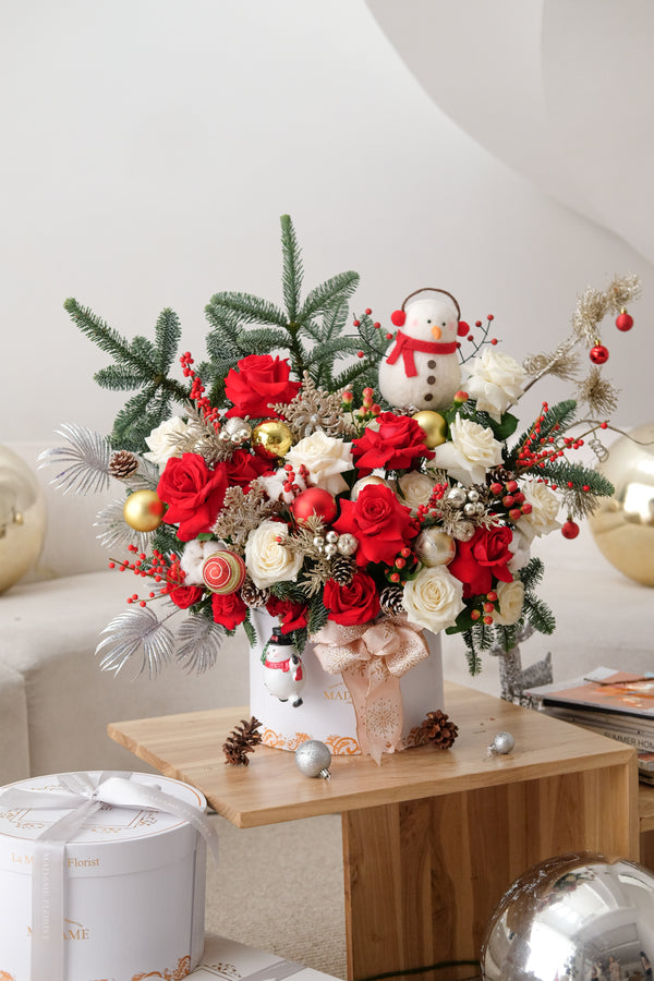 Snowman Holiday Bloom