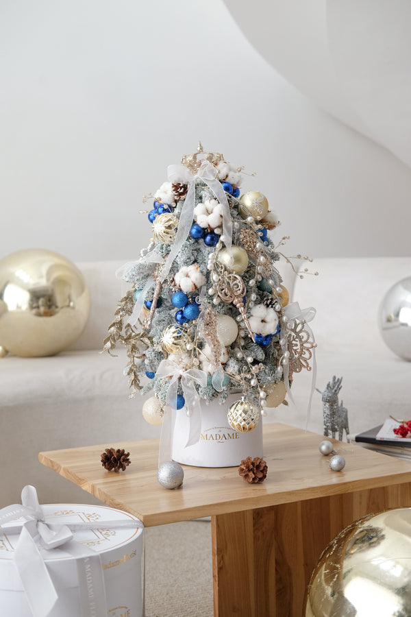 Frosted Bluebell Nobilis (Real) Tree