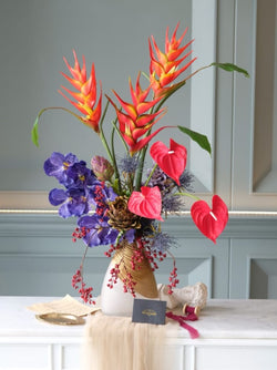 Blazing Grace Artificial Vase