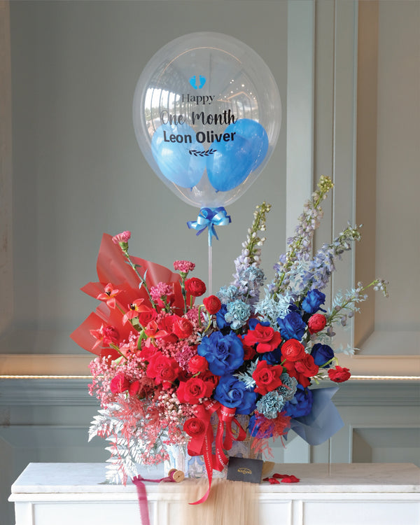 Royal Blue Celebration Blossom Box