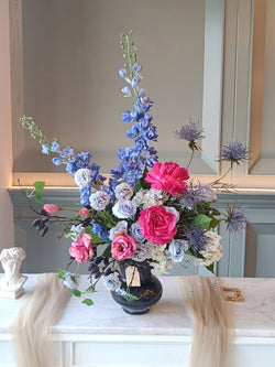 Azure Reverie Artificial Vase