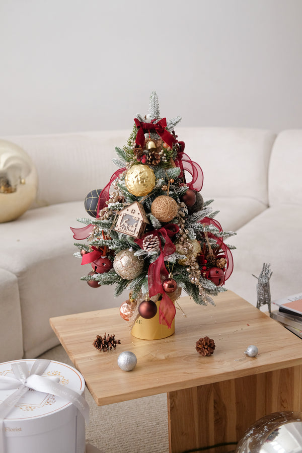 Golden Winter Harmony (Artificial) Tree