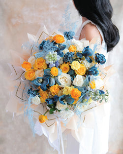 Azure Elegance Bouquet