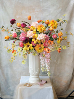 Lush Citrus Artificial Flower