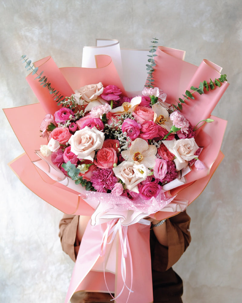 Pink Mahogany Bouquet