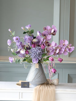 Lavender Sympony Artificial Vase