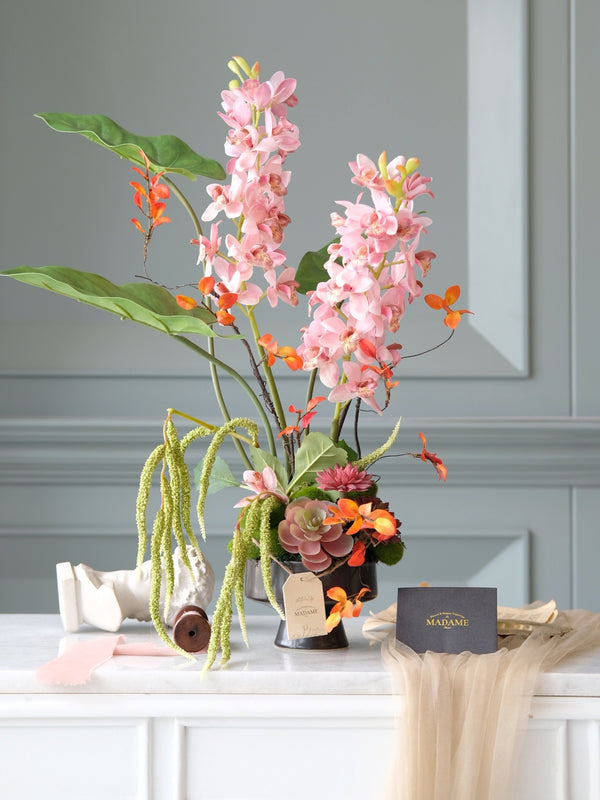 Blush Harmony Artificial Vase