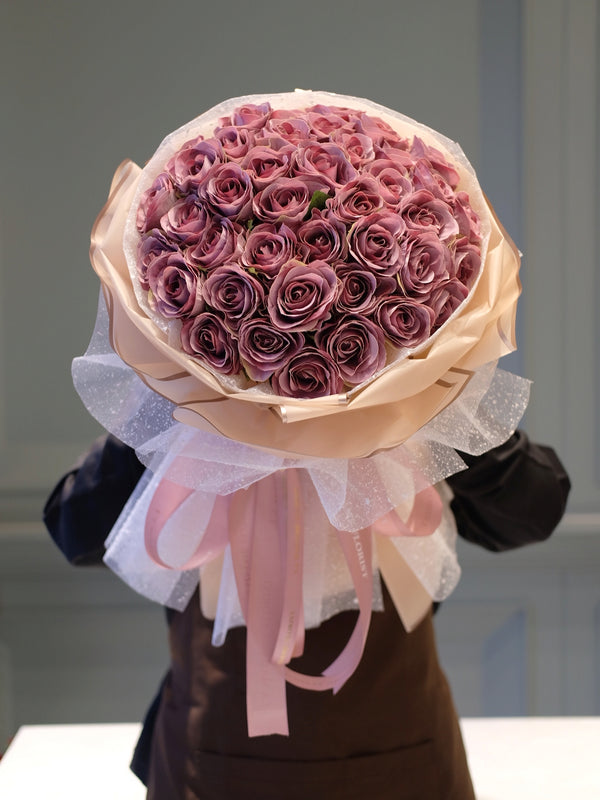 Aurora Lilac Artificial Bouquet