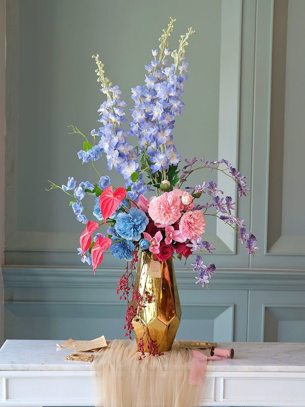 Celestial Bloom Artificial Vase