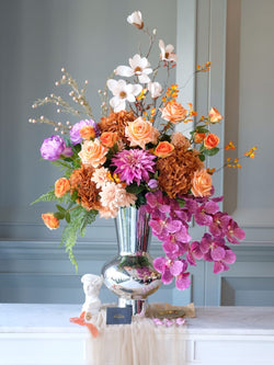 Elegance Bloom Vase Artificial
