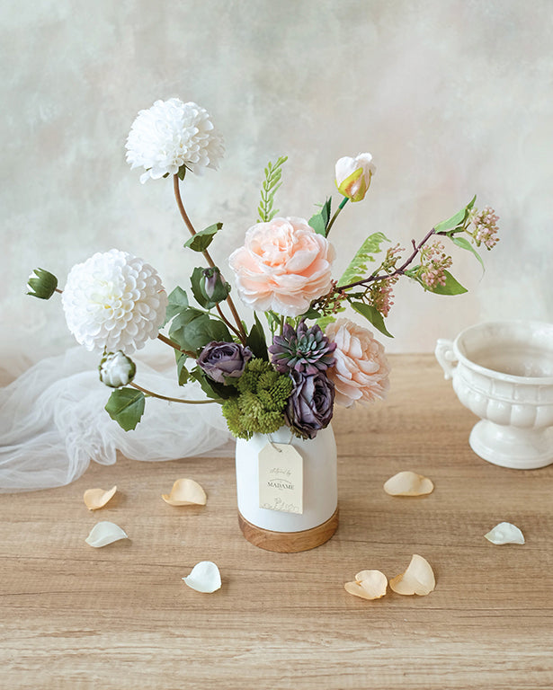 Romantic Pastel Artificial Vase