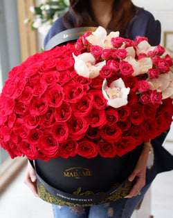 Romantic Red Blossom Box