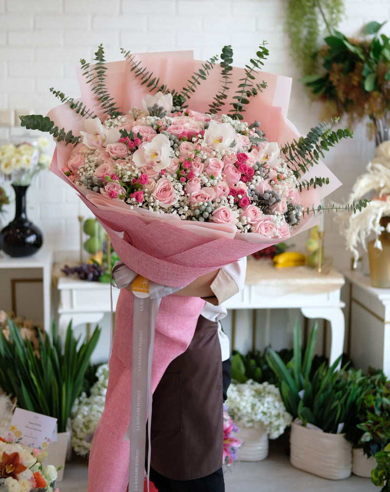 Fairy Blushing Scent Korean Style Bouquet