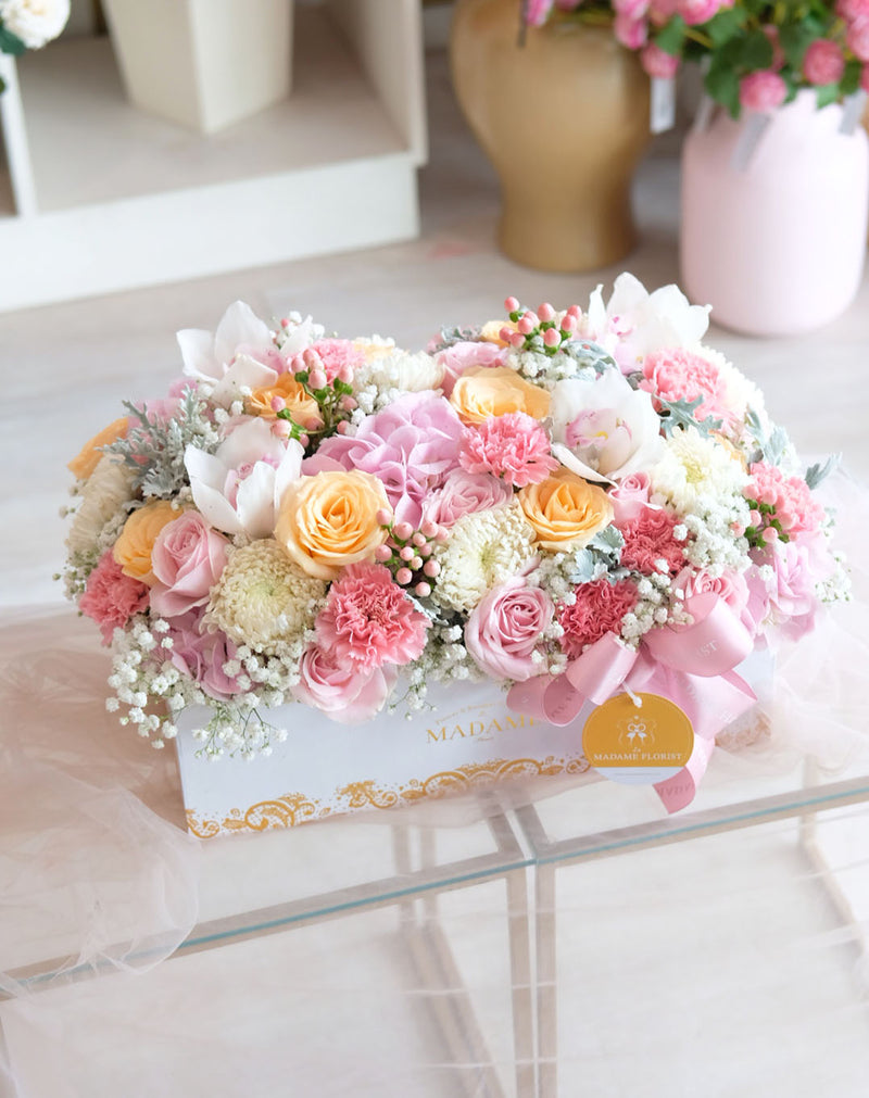 Pastel Hydrangea Blossom Box